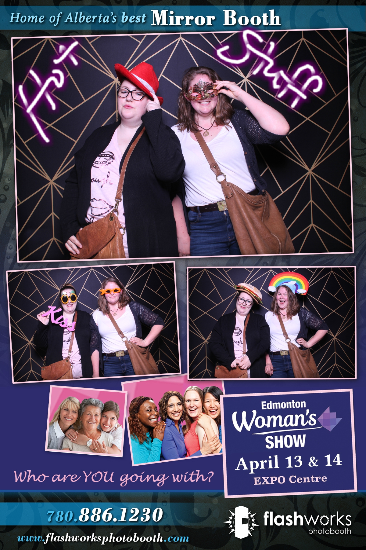 Spring Edmonton Woman's Show 2019 | View more photos from the event at gallery.flashworksphotobooth.com/u/FlashworksPhotoboothInc/Spring-Edmonton-Womans-Show-2019
